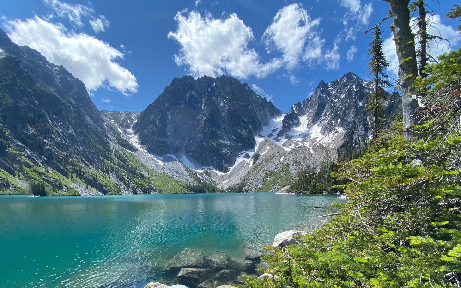Colchuck Lake in The Enchantments, Washington