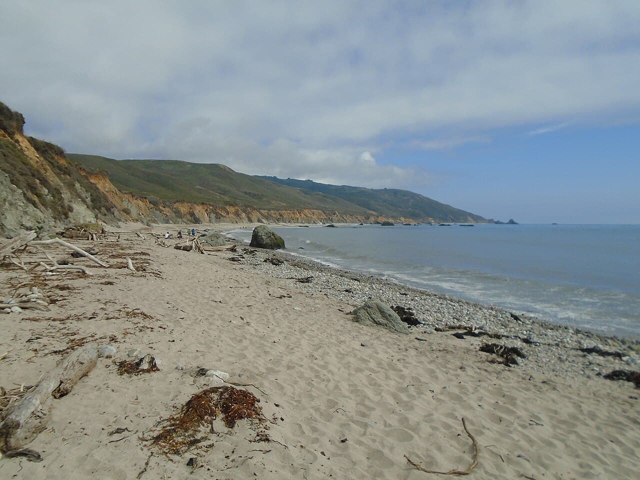 Trail Camp Campground wilderness permit area in Andrew Molera State Park - backcountry hiking destination