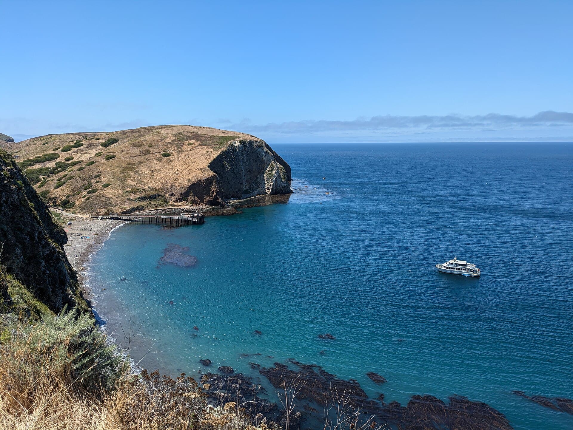 San Miguel Island Campground wilderness permit area in Channel Islands National Park - backcountry hiking destination