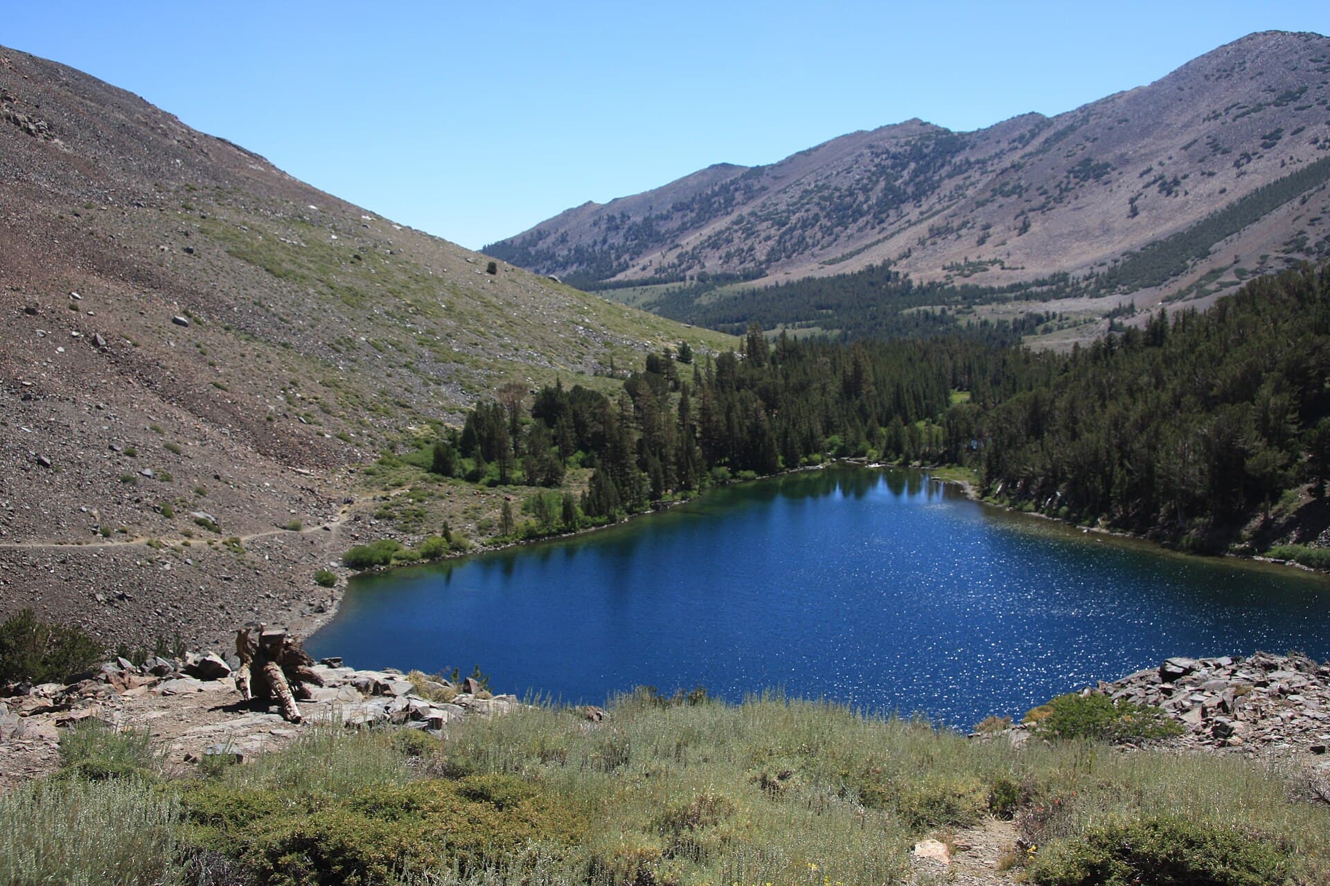 Green Creek Trailhead Permit wilderness permit area in Hoover Wilderness - backcountry hiking destination