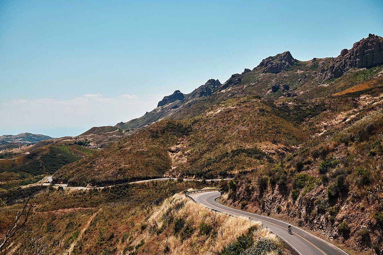 Musch Trail Camp wilderness permit area in Topanga State Park - backcountry hiking destination