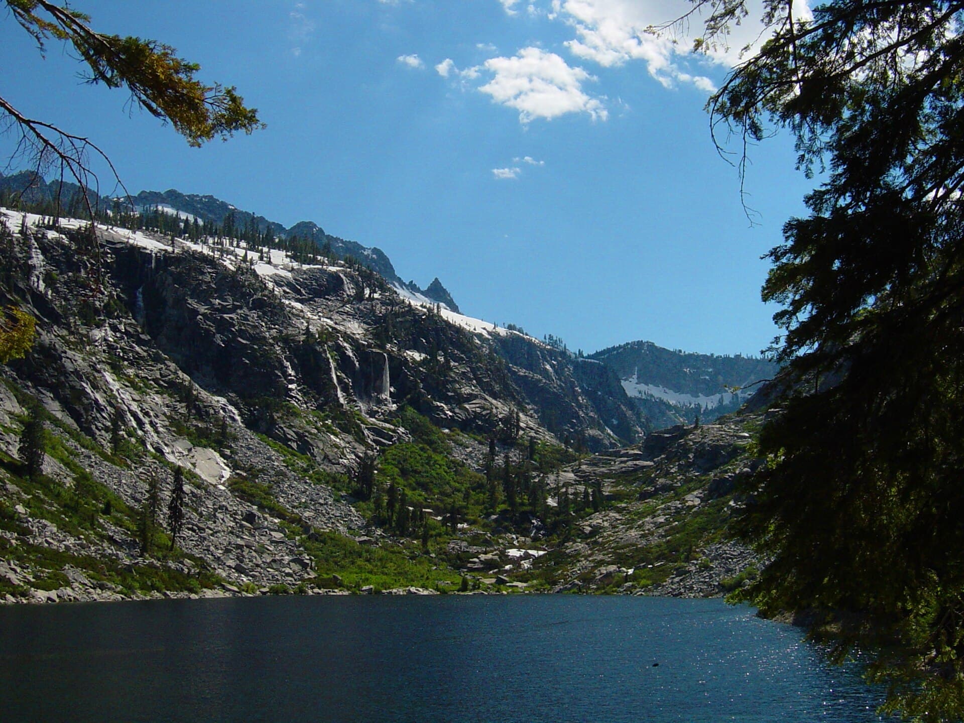 Canyon Creek Trailhead Permit wilderness permit area in Trinity Alps Wilderness - backcountry hiking destination