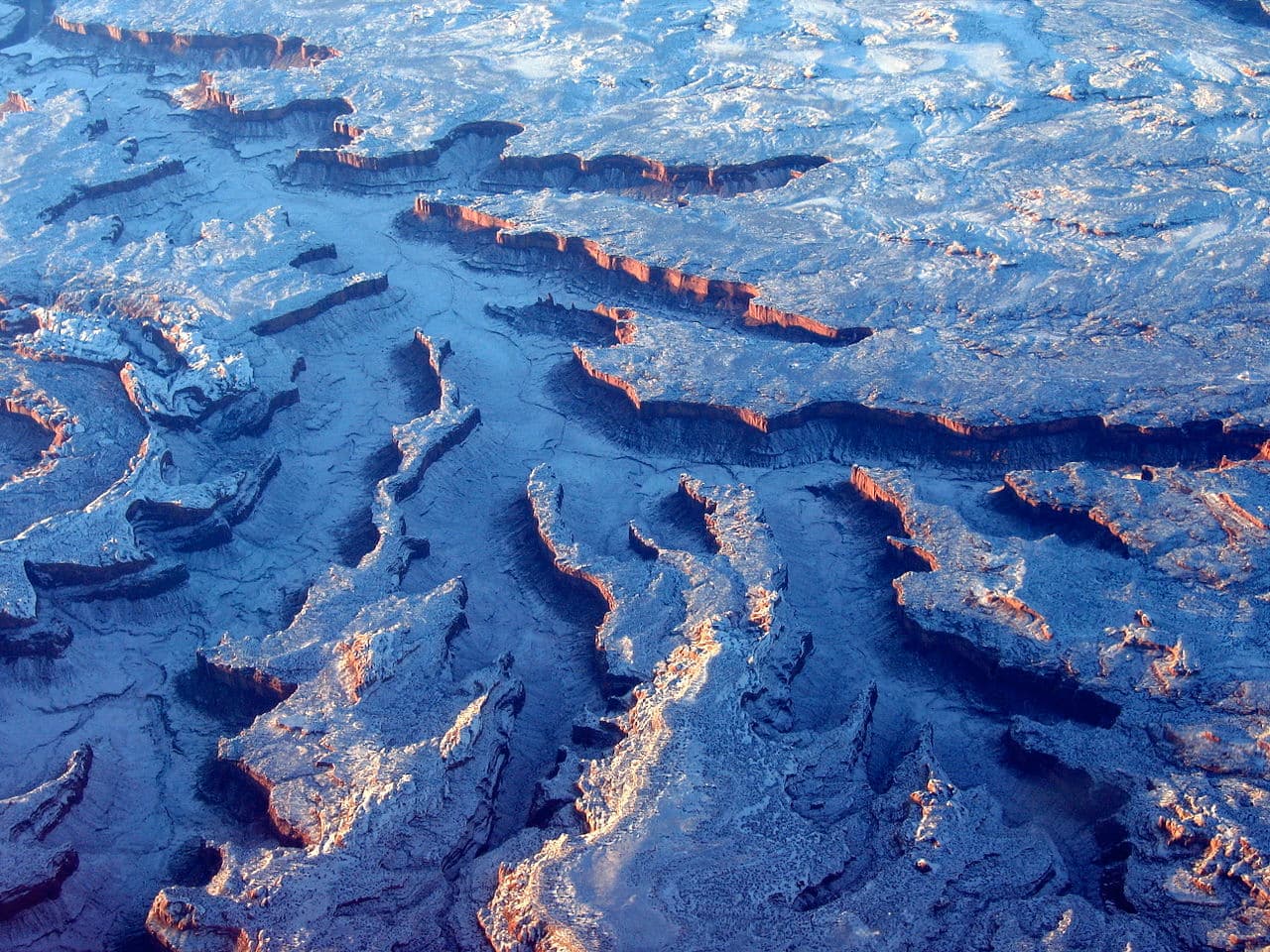 White Rim Road — Taylor Campsite wilderness permit area in Canyonlands National Park - backcountry hiking destination