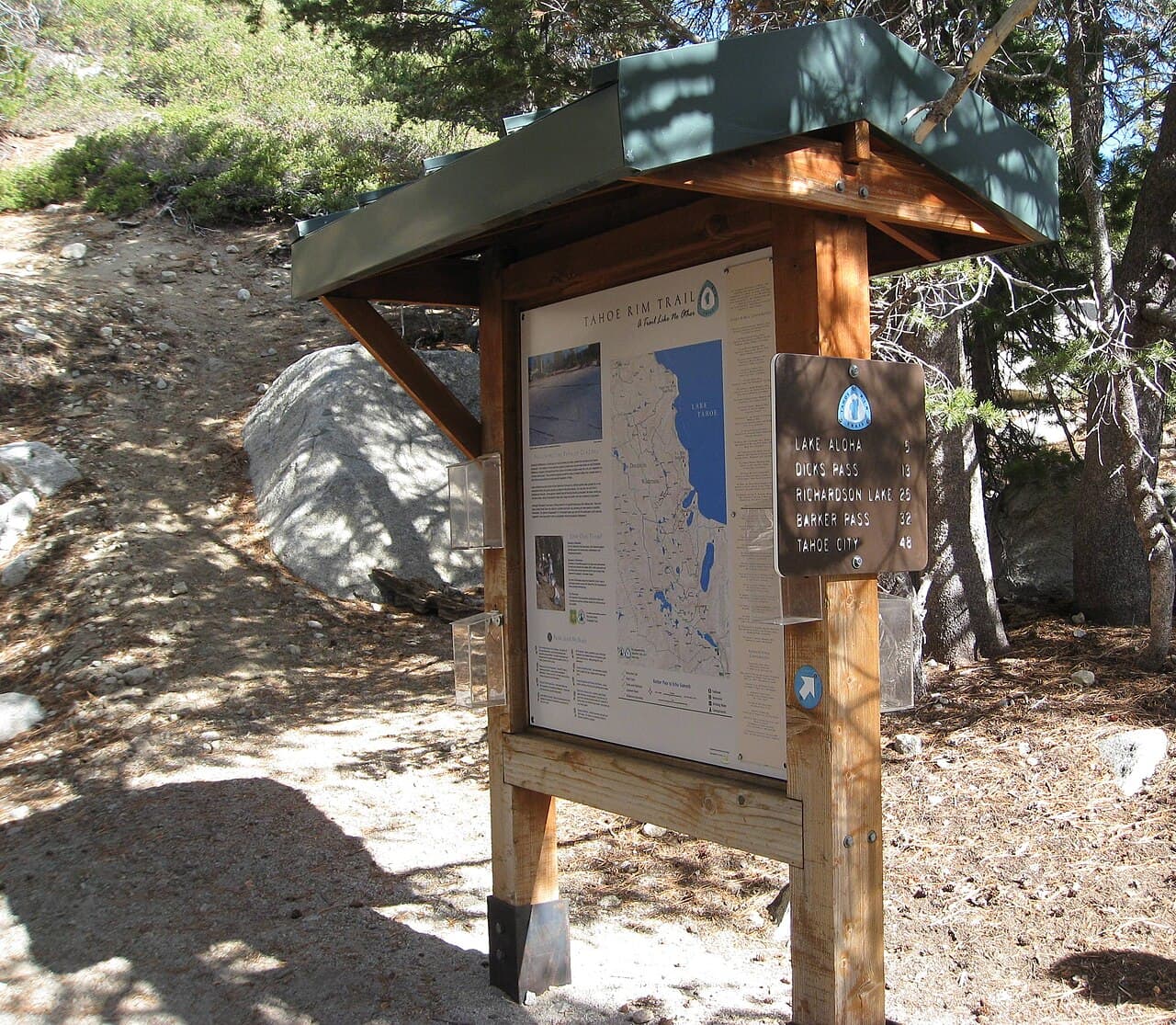 Desolation Wilderness Permit — Dicks Pass wilderness permit area in Desolation Wilderness - backcountry hiking destination