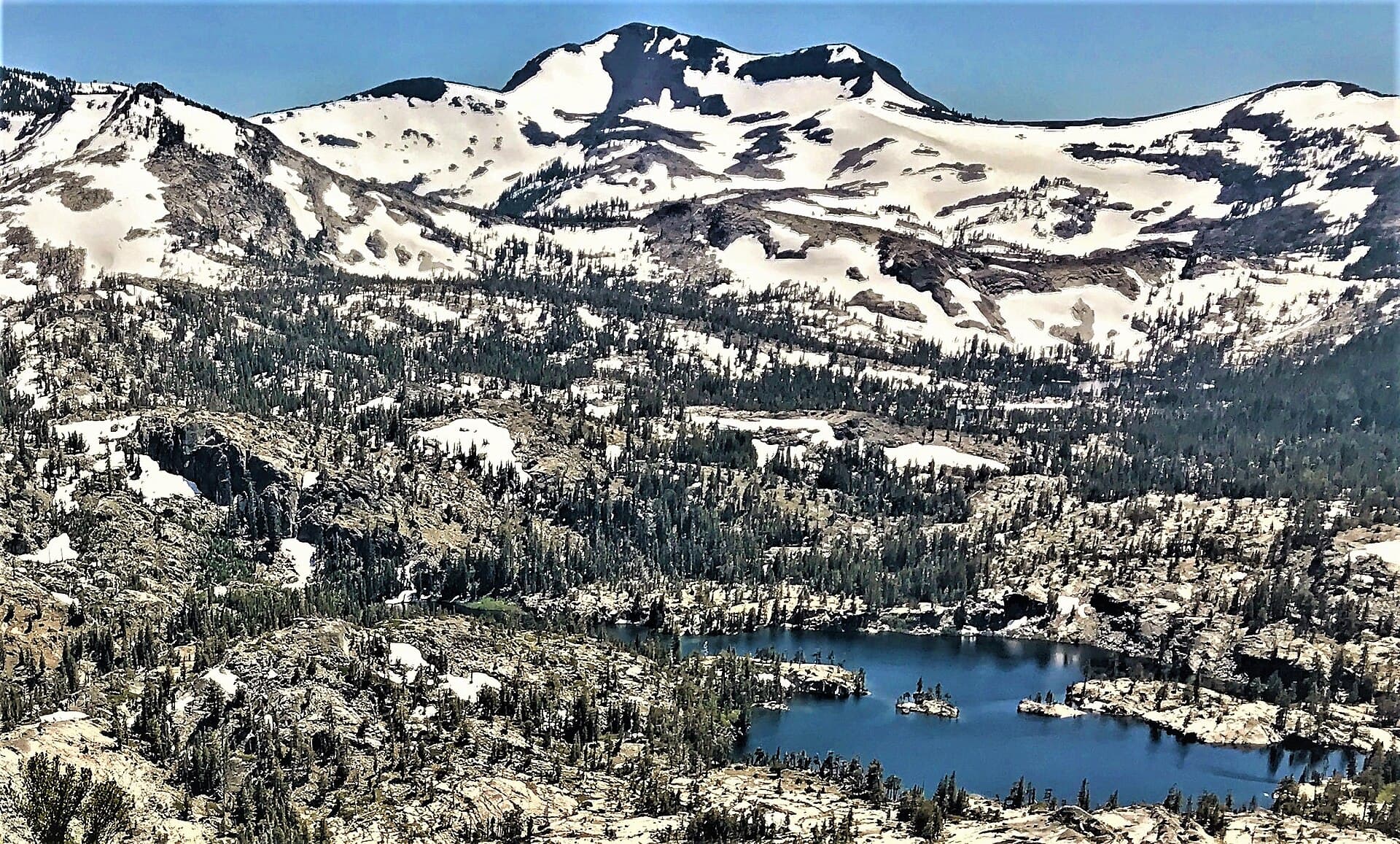 Desolation Wilderness Permit — Lower Velmas permit area in Desolation Wilderness - backcountry hiking destination