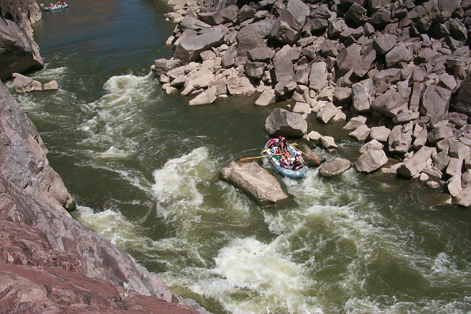 Westwater Canyon wilderness permit area in Colorado Plateau Rivers - backcountry hiking destination