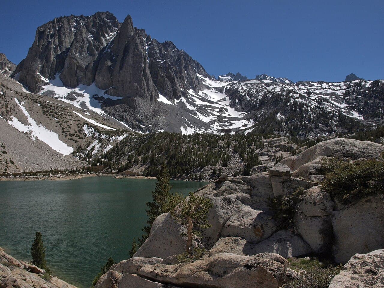 Inyo NF Wilderness Permit — Red Lake (Split Mt) wilderness permit area in Inyo National Forest - backcountry hiking destination