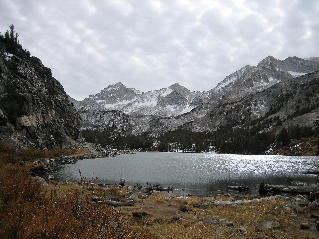 Inyo NF Wilderness Permit — Little Lakes Valley wilderness permit area in Inyo National Forest - backcountry hiking destination