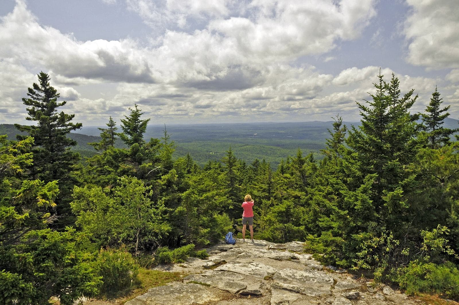 Wapack Trail wilderness permit area in Wapack Trail - backcountry hiking destination