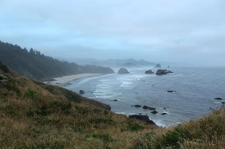 Oregon Coast Trail wilderness permit area in Oregon Coast State Parks (OR) - backcountry hiking destination