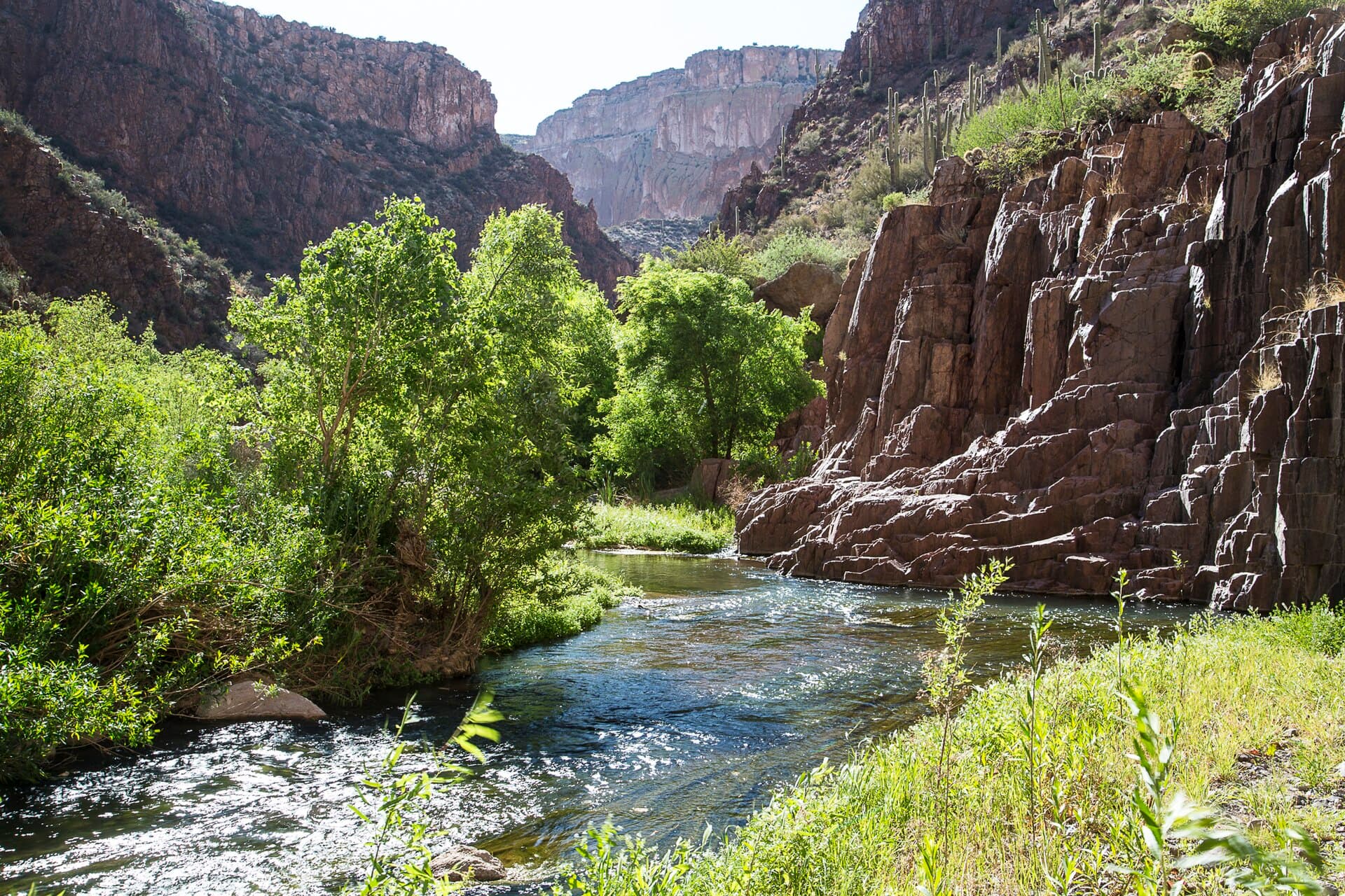 Aravaipa Canyon Wilderness Permit wilderness permit area in Aravaipa Canyon Wilderness - backcountry hiking destination