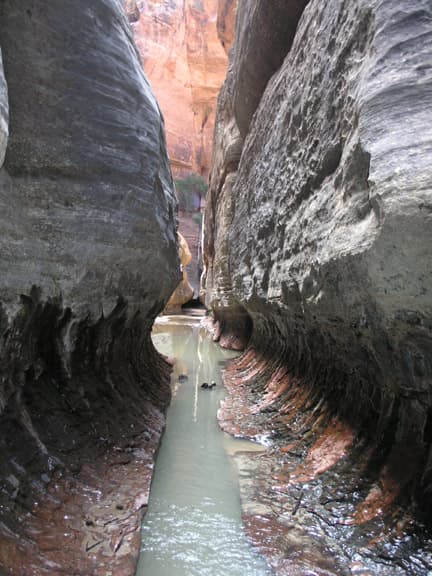 Zion Canyoneering Permit — Das Boot Canyon wilderness permit area in Zion National Park - backcountry hiking destination