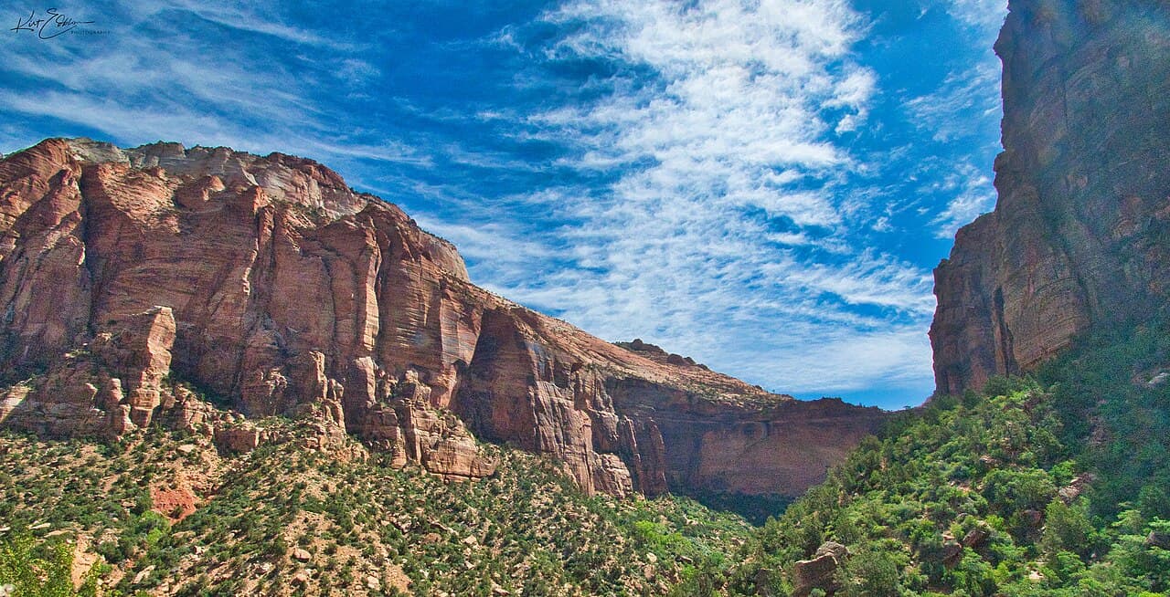 Zion Canyoneering Permit — Great White Sewer wilderness permit area in Zion National Park - backcountry hiking destination