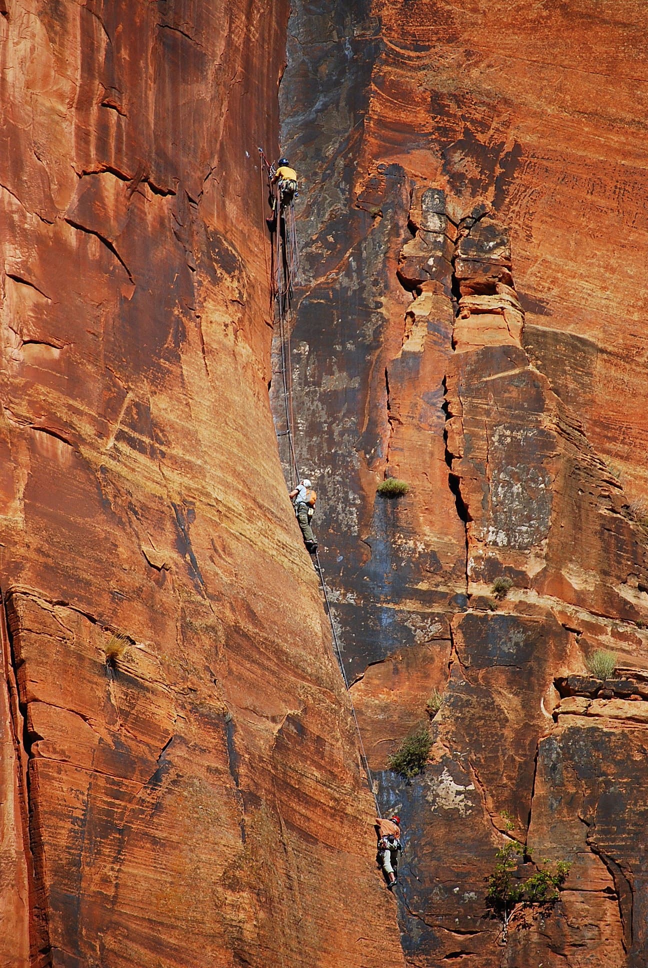 Zion Overnight Climbing (Bivouac) Permit wilderness permit area in Zion National Park - backcountry hiking destination