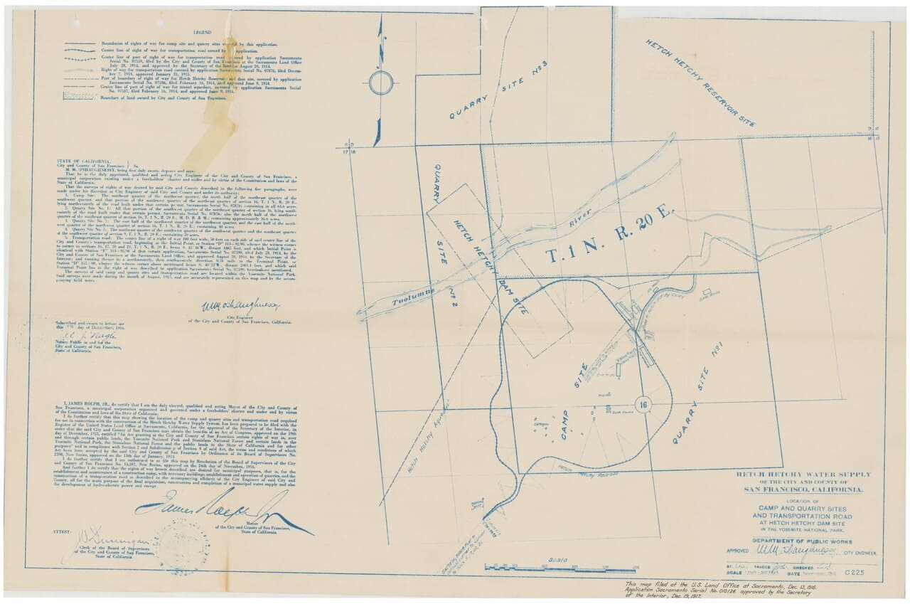 Yosemite Wilderness Permit — Base Line Camp Road (Hetch Hetchy) wilderness permit area in Yosemite National Park - backcountry hiking destination