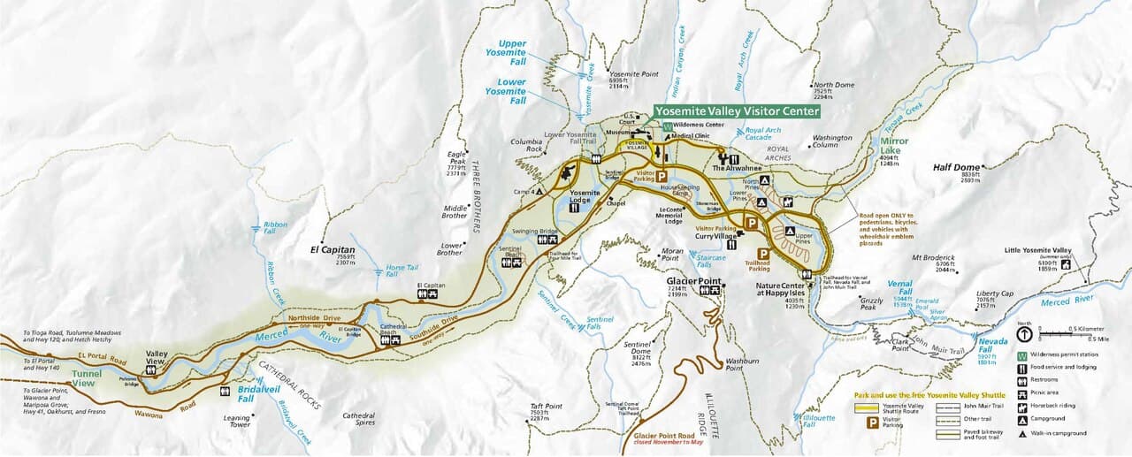 Yosemite Wilderness Permit — Happy Isles to Past LYV (Donohue Pass eligible) wilderness permit area in Yosemite National Park - backcountry hiking destination