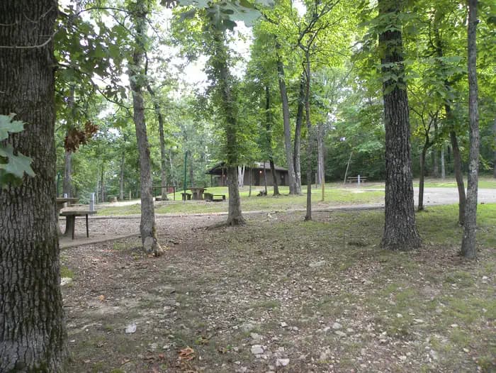 Webb Creek Park campground in Missouri