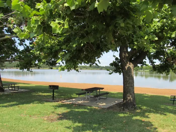 SHEPPARD POINT campground in Oklahoma