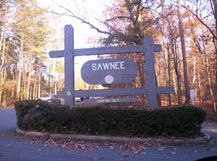 SAWNEE campground in Georgia