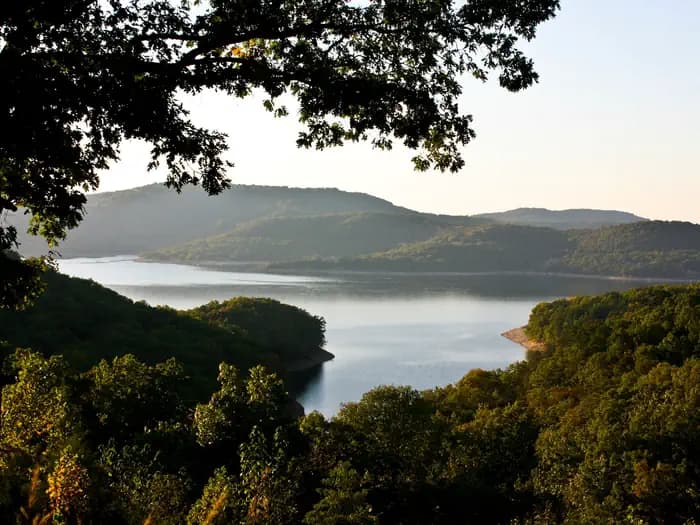 LOST BRIDGE SOUTH campground in Arkansas