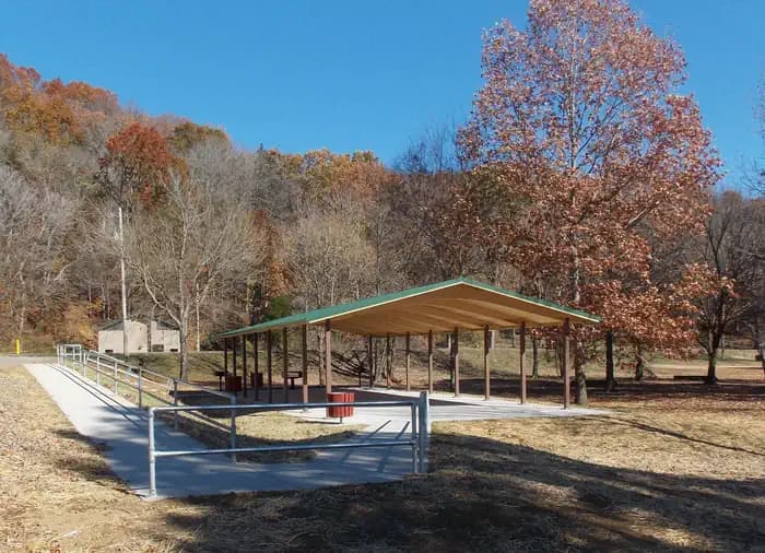 DYERS CREEK campground in Tennessee