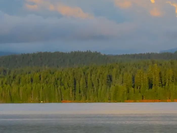 OAK FORK campground in Oregon