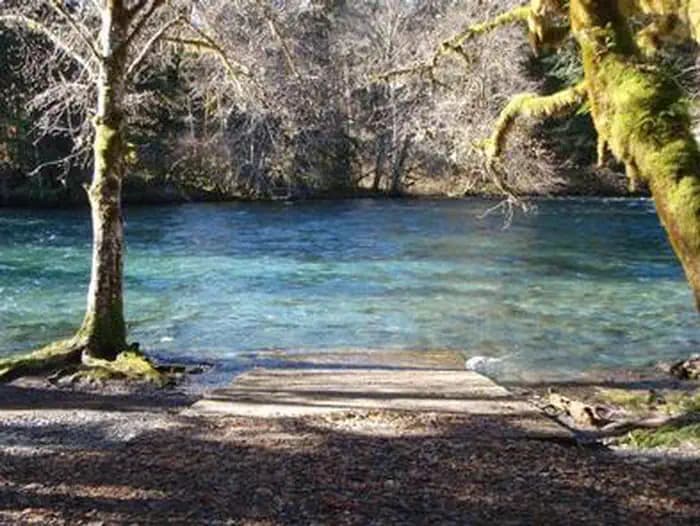 MCKENZIE BRIDGE campground in Oregon