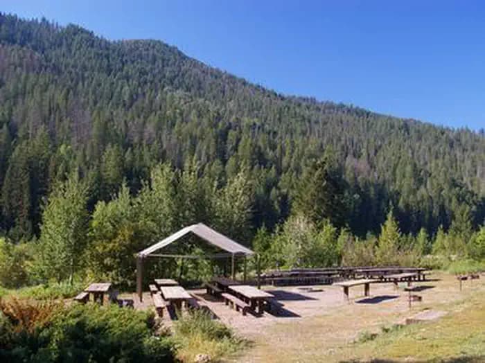 BIG ELK campground in Idaho