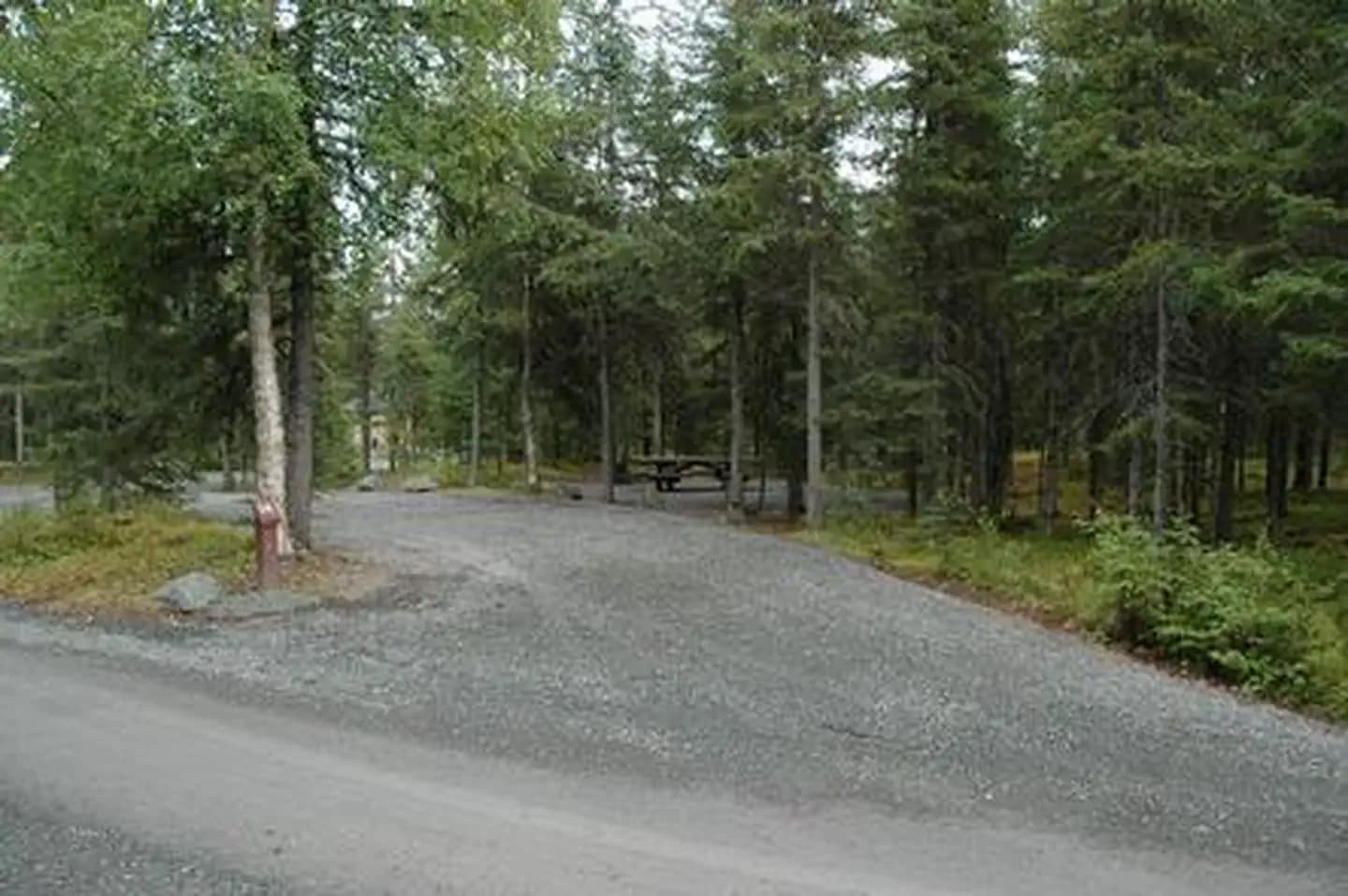 TRAIL RIVER campground in Alaska