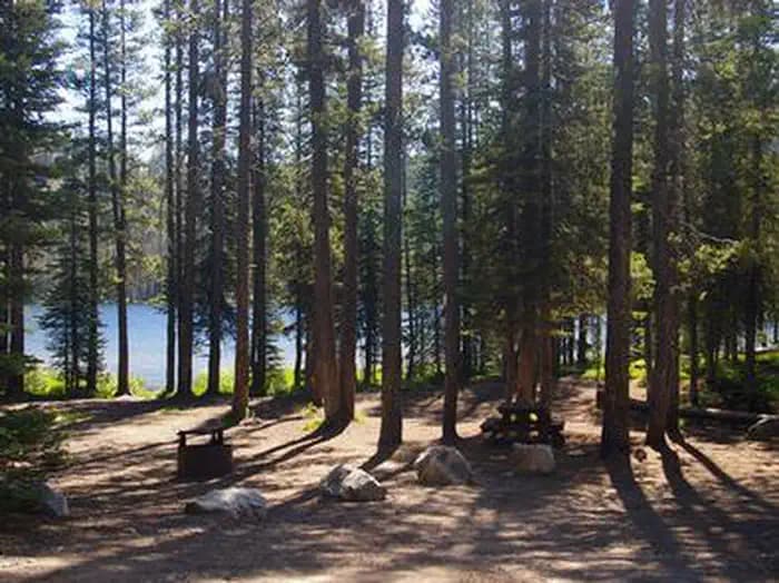 BULL TROUT campground in Idaho