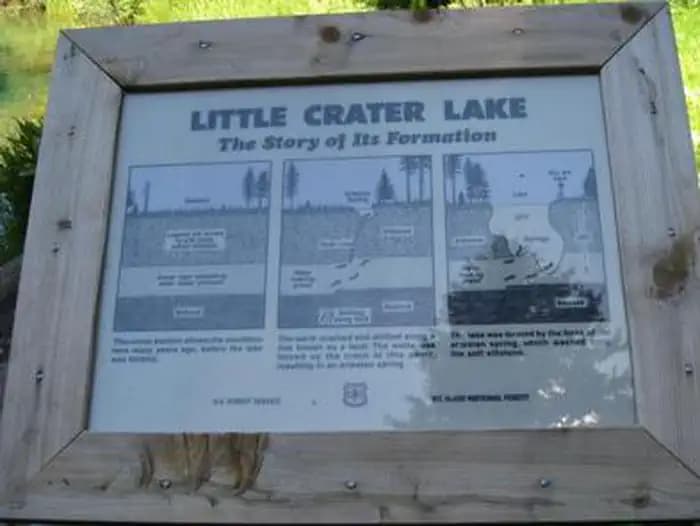 LITTLE CRATER LAKE campground