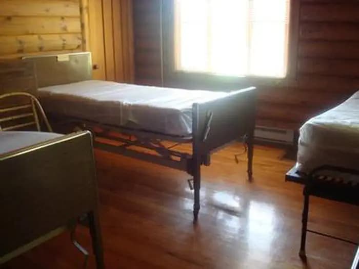 Black Bear Cabin at Mesa Lakes (CO) campground in Colorado