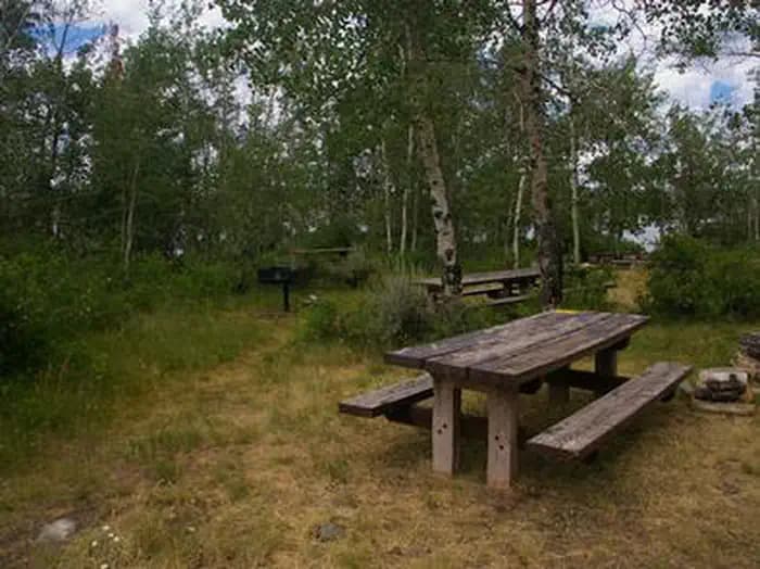 SANDY BEACH PICNIC AREA campground in Wyoming