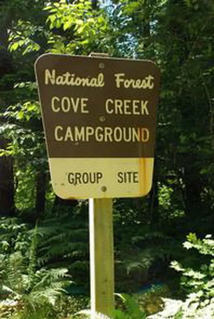 Cove Creek (OR) campground in Oregon