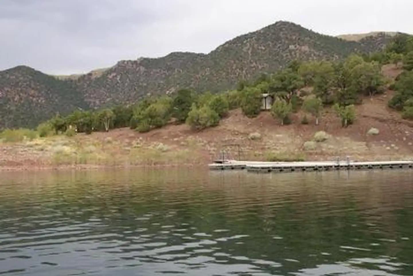 JARVIES FAMILY BOAT IN campground in Utah