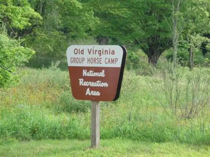 OLD VIRGINIA GROUP HORSE CAMP campground in Virginia