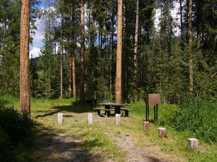 MIKE HARRIS campground in Idaho