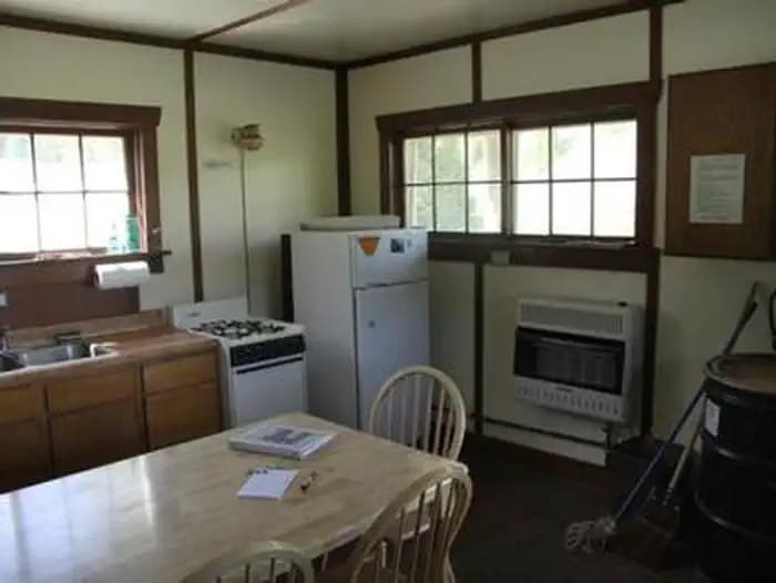 LA BARGE GUARD STATION campground in Wyoming