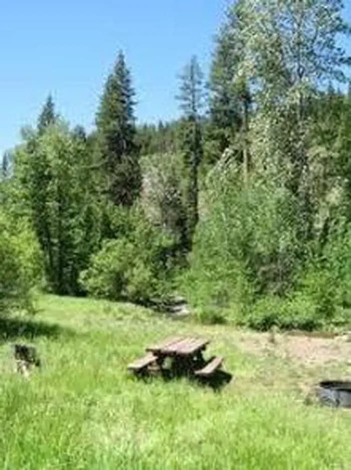 COLD CREEK campground in California