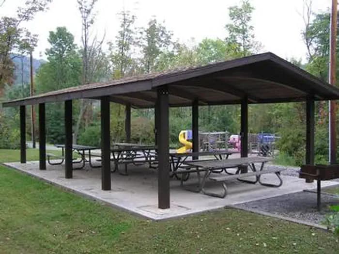 Weaver Falls Shelter campground