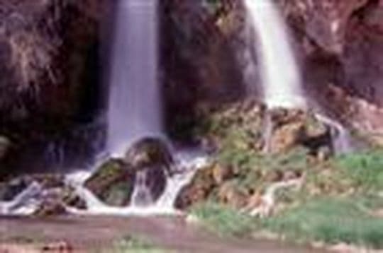 Rifle Falls State Park Campground in Colorado