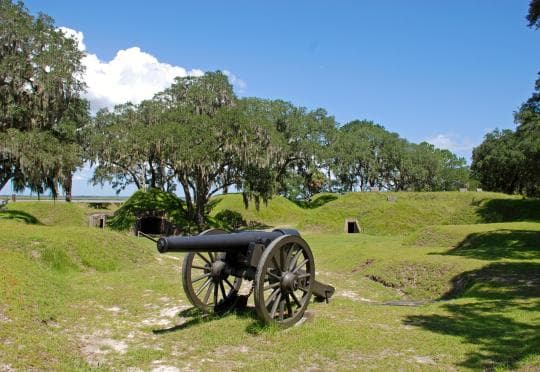 Fort McAllister State Historic Site campground