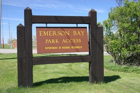 Emerson Bay State Recreation Campground in Iowa