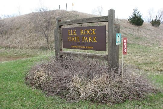 Elk Rock State Park Campground in Iowa
