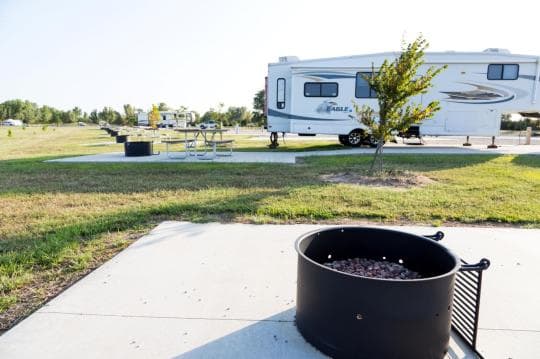 Sand Hills State Park Campground in Kansas