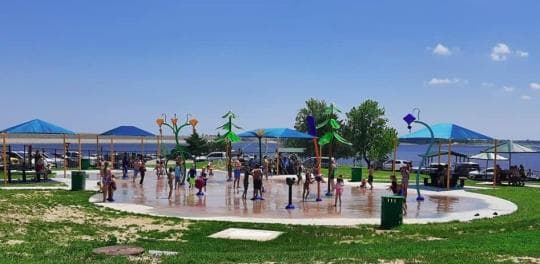 Milford State Park Campground in Kansas