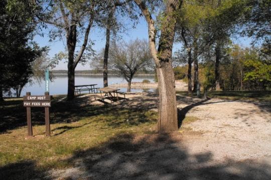 Pomona State Park Campground in Kansas