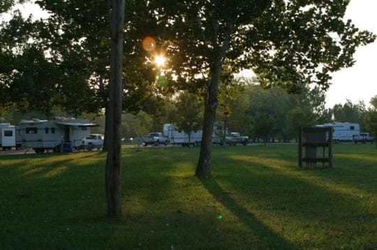 Tuttle Creek State Park Campground in Kansas