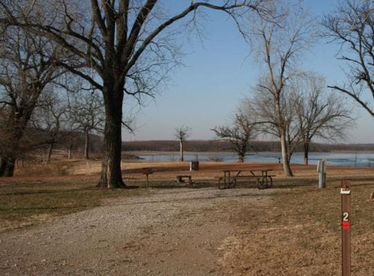 Fall River State Park Campground in Kansas