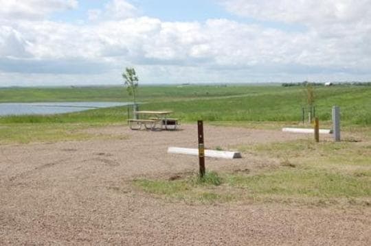 Brush Lake State Park Campground in Montana